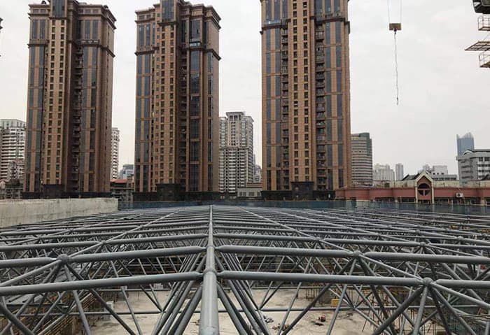 徐州螺栓球网架结构
